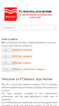 Mobile Screenshot of makarajayamarine.com
